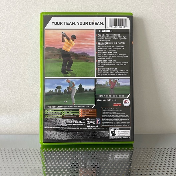 Tiger Woods PGA Tour 07 (Microsoft Xbox, 2006) tested CIB - Picture 2 of 3